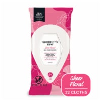 Summer's Eve Sheer Floral Feminine Wipe