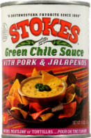 Stokes Green Chile Sauce with Pork & Jalapeno