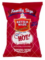 Better Made® Family Size Red Hot BBQ Chips Perspective: Main