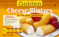 Golden Cheese Blintzes