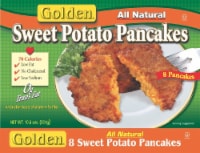 Golden Sweet Potato Pancakes