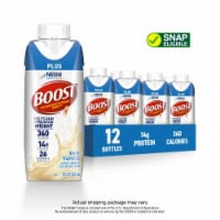 Boost Plus Balanced Nutritional Drink Very Vanilla Perspective: Main