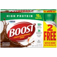 Boost High Protein Chocolate Sensation Nutritional Drink Perspective: Main
