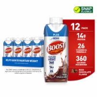 BOOST Plus Ready to Drink Chocolate Protein Shake Multipack Perspective: Main