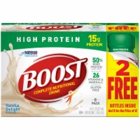 Boost High Protein Vanilla Delight Nutritional Drink Perspective: Main