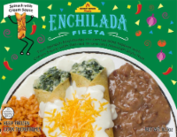 Night Hawk Fiesta® Spinach Enchiladas with Cream Sauce Frozen Meal Perspective: Main