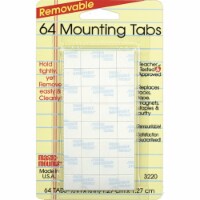 Miller Studio MIL3220 Magic Mounts Mounting Tabs halfXhalf 64Pk