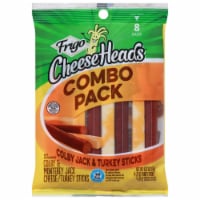 Frigo® Cheese Heads® Colby Jack & Turkey Sticks Combo Pack