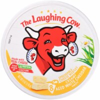 The Laughing Cow® Creamy White Cheddar Spreadable Cheese Wedges