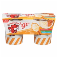 The Laughing Cow® & Go Creamy White Cheddar and Pretzel Breadsticks Snack Cups Perspective: Main