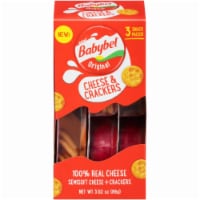 Mini Babybel Original Cheese & Crackers 3 Pack Perspective: Main