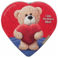 Elmer Chocolate® Assorted Chocolate Comic Valentine Heart Perspective: Main