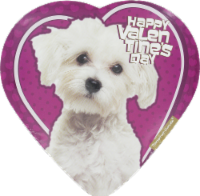 Elmer Chocolate Pets Assorted Chocolates in Heart Shaped Box Valentine Candy