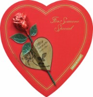 Elmer Chocolate Rose Hearts Valentine Candy Gift Box Perspective: Main