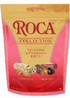 Brown & Haley® Roca® Collection Assorted Buttercrunch Toffee Holiday Candy Bag Perspective: Main