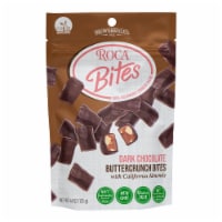 Brown & Haley Holiday Dark Chocolate Roca Bites Perspective: Main