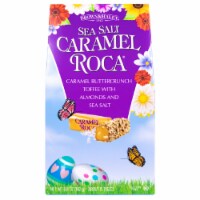 Brown & Haley® Caramel Roca® Caramel Buttercrunch Toffee with Almonds & Sea Salt Easter Candy Bars Perspective: Main
