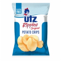 Utz Original Ripple Potato Chips, 2.875 Ounce -- 14 per case. Perspective: Main