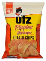 Utz Ripples Barbecue Potato Chips, 2.875 Ounce -- 14 per case Perspective: Main
