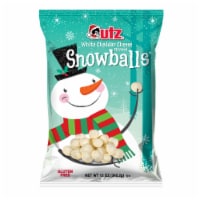 Utz White Cheddar Cheese Snow Balls Snacks Perspective: Main