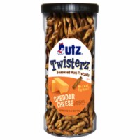Utz Twisterz Cheddar Cheese Seasoned Mini Pretzels