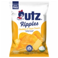 Utz Cheddar & Sour Cream Chips Perspective: Main