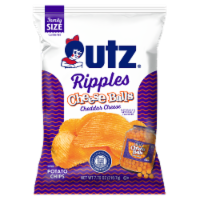 Utz® Ripples Cheese Ball Cheddar Cheese Potato Chips
