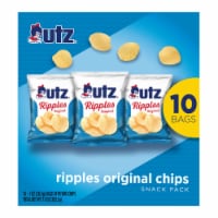 Utz® Ripples Original Potato Chips Snack Size Multipack Perspective: Main