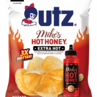 Utz® Mike's Hot Honey® Extra Hot Potato Chips Perspective: Main