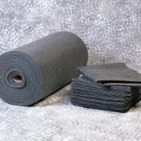 Oil-Dri Absorbent Pad,Universal,Gray,PK50  L90714