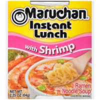 Maruchan Instant Lunch with Shrimp Ramen Noodle Soup
