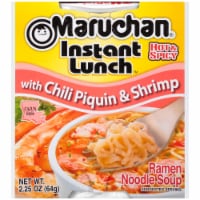 Maruchan® Instant Lunch Hot & Spicy with Chili Piquin & Shrimp Ramen Noodle Soup Perspective: Main
