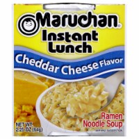 Maruchan Instant Lunch Chedder Cheese Flavor Ramen Noodle Soup Perspective: Main