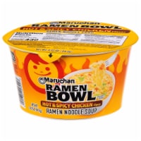 Maruchan® Hot & Spicy Chicken Ramen Noodles with Vegetables Bowl