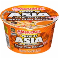 Maruchan Spicy Miso Ramen Noodle Soup Bowl Perspective: Main