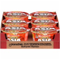 Maruchan® Taste of Asia™ Beef Flavor Sukiyaki Ramen Bowl Perspective: Main