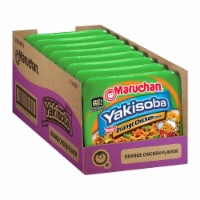 Maruchan Yakisoba Orange Chicken, Japanese Instant Ramen Noodles, 16 Count Perspective: Main