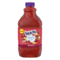 Welch's® Zero Sugar Strawberry Juice Drink Perspective: Main