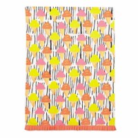 Makers Collective 04BBH20C 18 x 25 in. Ice Cream Kitchen Towel, Multi Color - Pack of 4