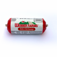Webber Farms Bold N' Hot Sausage Roll Perspective: Main