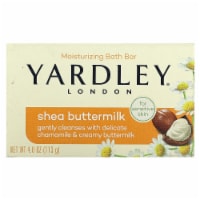 Yardley® of London Shea Buttermilk Sensitive Skin Bath Bar Perspective: Main
