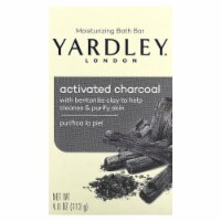 Yardley of London Activated Charcoal Moisturizing Bath Bar