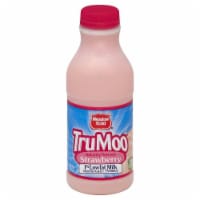 TruMoo 1% Lowfat Strawberry Milk Perspective: Main