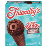 Friendly's® Nutty Buddy Chocolate Overload Ice Cream Cones Perspective: Main