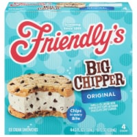 Friendly's Big Chipper Original Ice Cream Sandwiches Perspective: Main