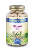 Nature's Herbs Ginger Root Capsules Perspective: Main
