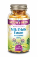 Nature's Herbs 350 mg Milk Thistle Extract Capsules Perspective: Main
