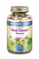 Nature's Herbs Red Clover Blossoms Capsules Perspective: Main