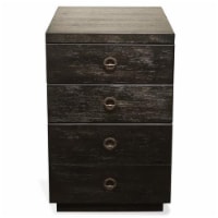 Riverside Furniture Perspectives 3 Drawer File Cabinet in Ebony