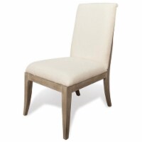 Riverside Furniture Sophie Upholstered Wood Dining Side Chair in Natural (set of 2)